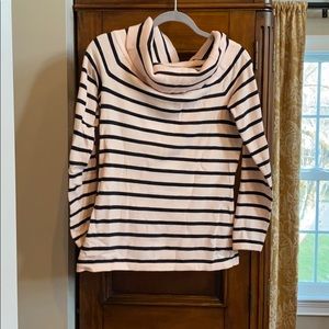 Cowel or boatneck lily sweater